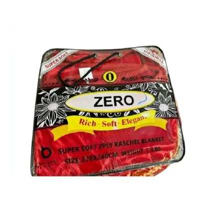 ZERO Super Soft 2Ply Raschel Blanket